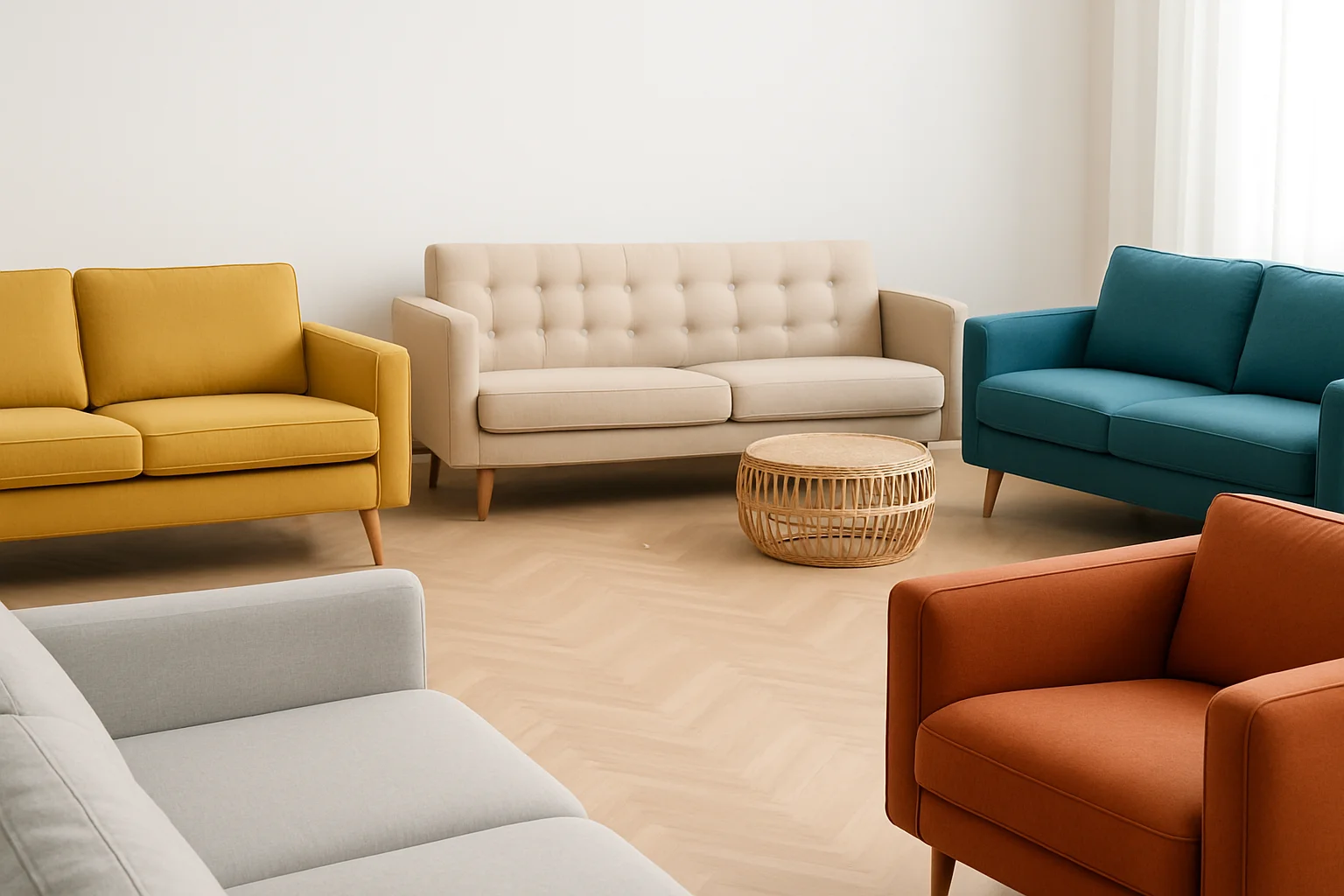 ghế sofa - 5 mẫu ghế sofa đẹp dưới 5 triệu