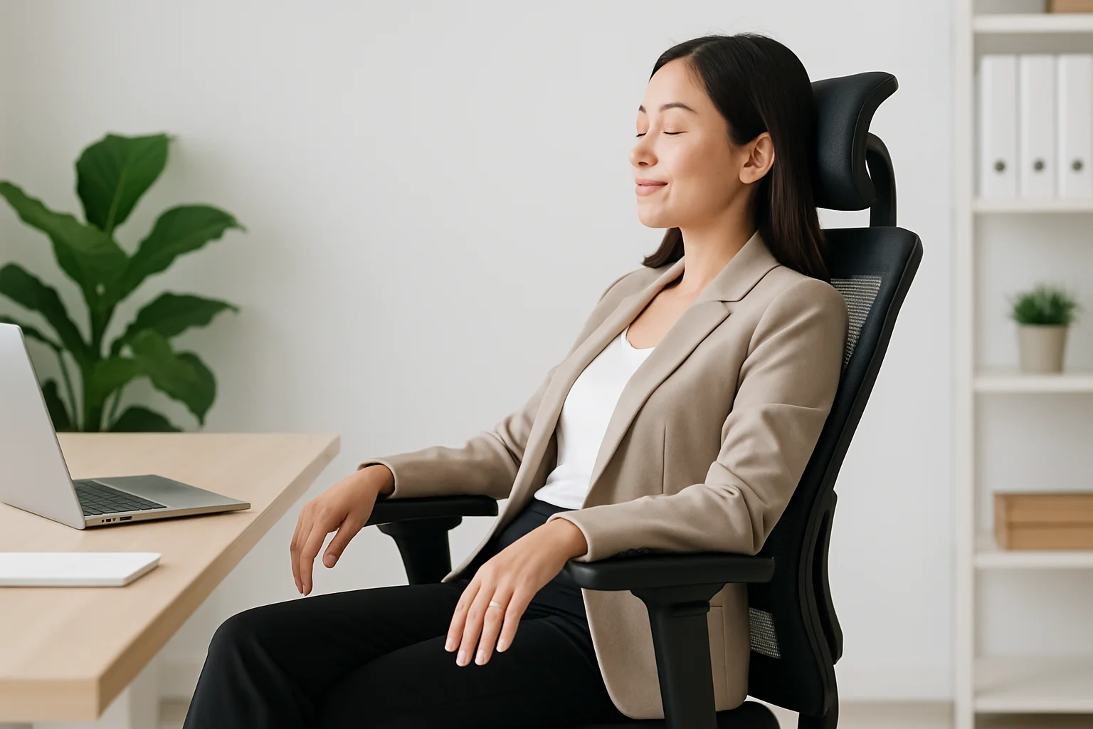 ghế trưởng phòng - Lợi ích sức khỏe và hỗ trợ tư thế ngồi